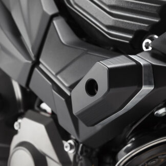 Frame slider kit Black. Kawasaki Z 800 (12-16).