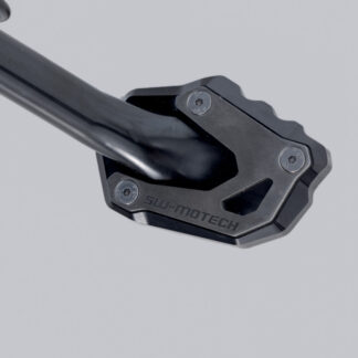 Extension for side stand foot Black/Silver. Suzuki V-Strom 1050DE (21-).