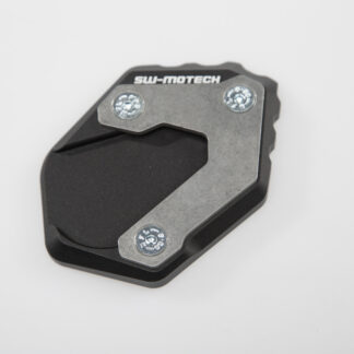 Extension for side stand foot Black/Silver. BMW R 1200/1250 GS Adv, Rallye.