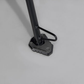 Extension for side stand foot Black/Silver Kawasa Versys 650 (14-), Z H2 (19-)