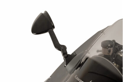 Mirror extension Hinge I. Black. Kawasaki models.