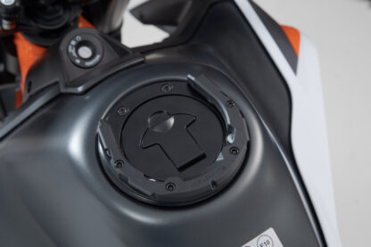 PRO tank ring Black. KTM models. 6 screws.