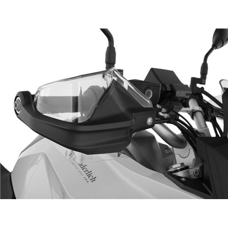 Hand guard extension clear R1200GS LC 2013 on 2017 R1250GS/Adventure on and MO