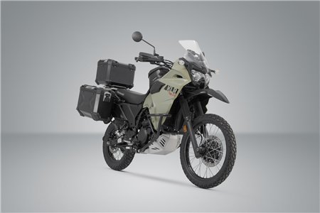 Adventure set Luggage Black. Kawasaki KLR 650 (22-).