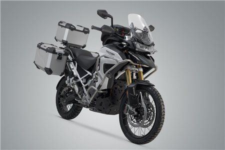 Adventure set luggage Silver. Tiger 1200 Rally / GT Explorer (22-).