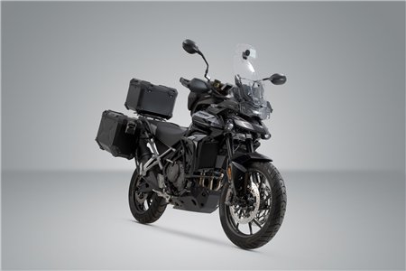 Adventure set luggage Black. Triumph Tiger 900/GT/Rally/Pro (19-23).