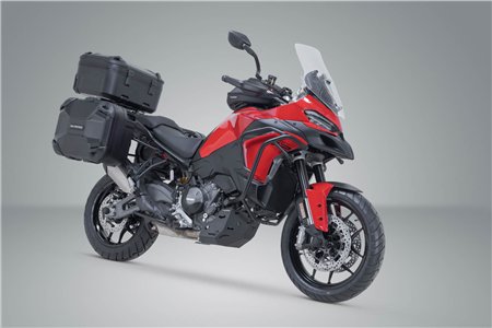 Adventure set DUSC with top case XL Black. Ducati Multistrada V2 / V2 S (24-).