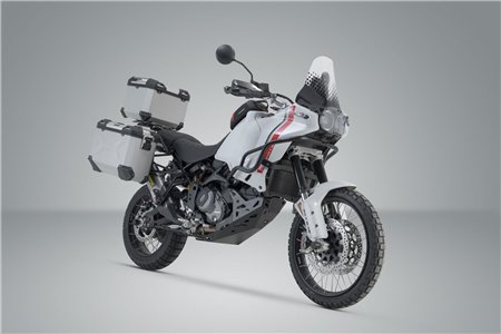 Adventure set luggage Silver. Ducati DesertX (22-) / Rally (23-).