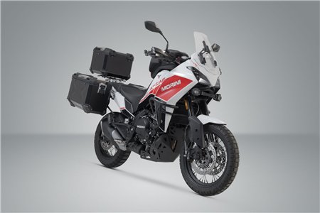 Adventure set luggage Black. Moto Morini X-Cape (21-).