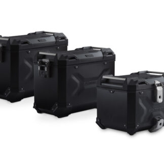 Adventure set TRAX ADV Black. R 1300 GS Adv (24-). BMW top case holder.