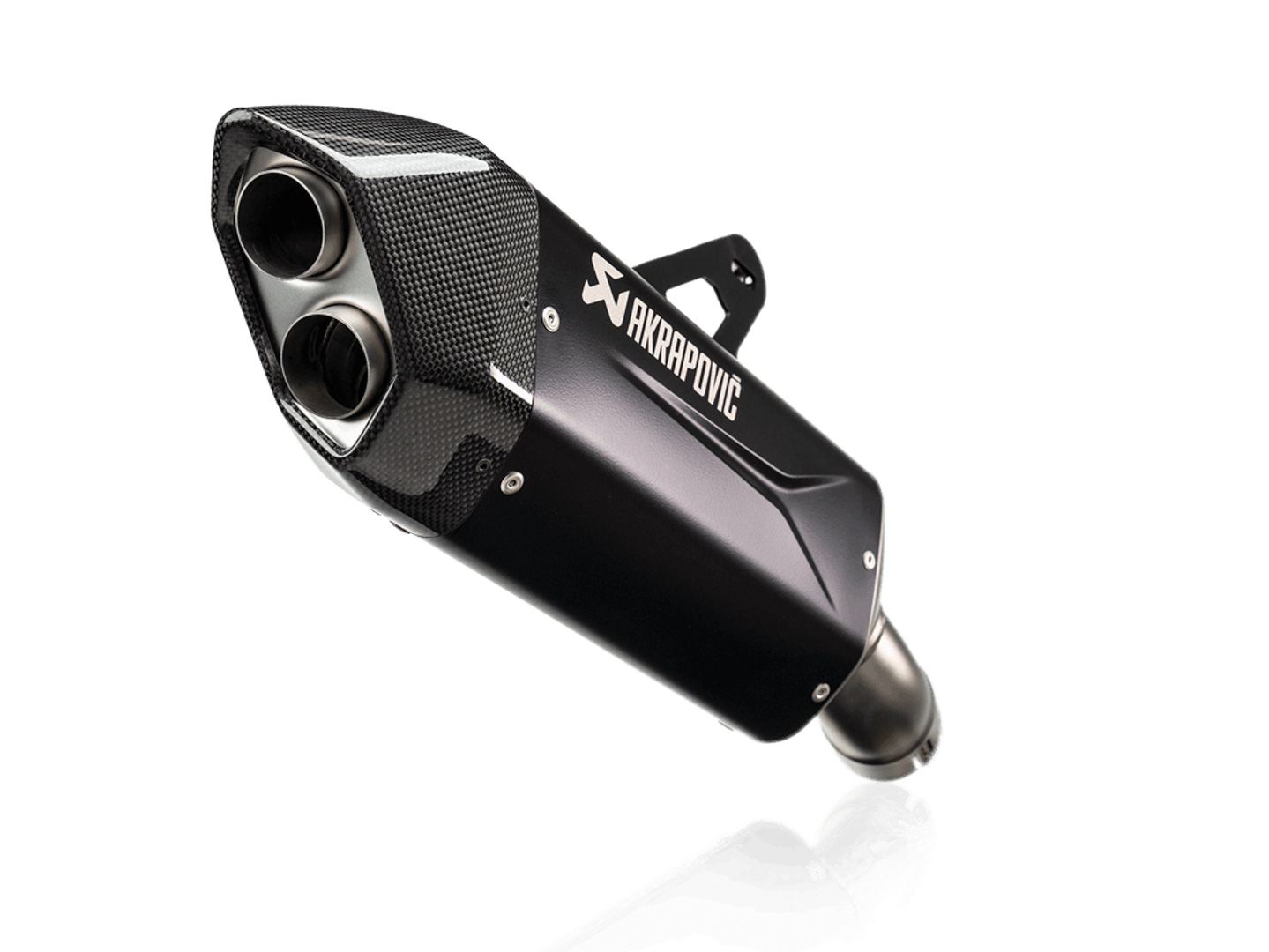 Akrapovic Slip On exhaust system Black. BMW R 1300 GS (23-).