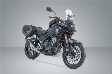 PRO BLAZE saddlebag set Black. Honda CB500X (13-), NX500 (23-).