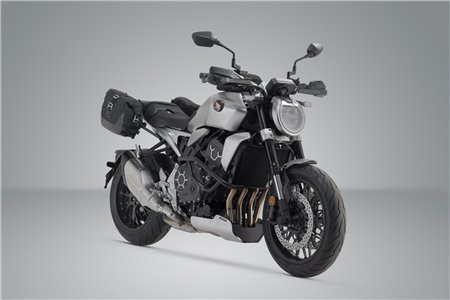 Legend Gear side bag system LC Black Edition Honda CB1000R (21-).
