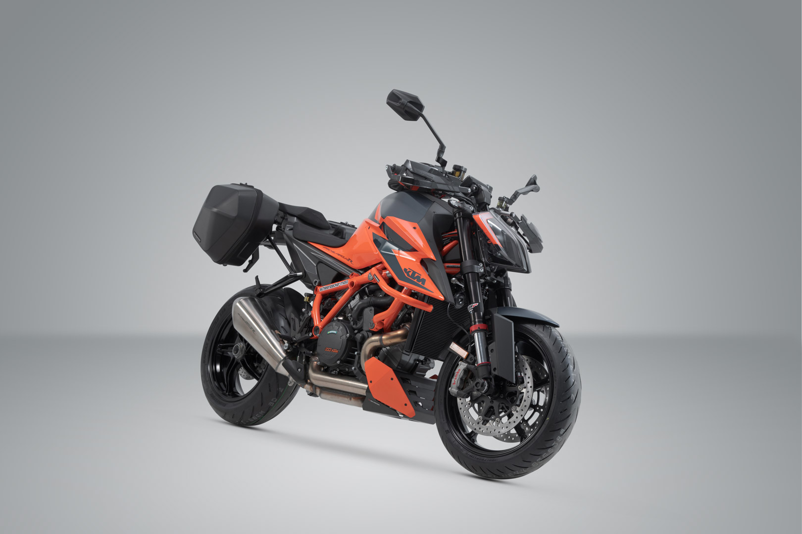 URBAN ABS side case system 2x 16,5 l. KTM 1290/1390 Super Duke R / Evo.