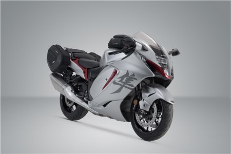 PRO BLAZE H saddlebag set Black.Suzuki GSX1300R Hayabusa (08-).