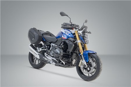 PRO BLAZE H saddlebag set Black. R 1200R/RS (14-), R 1250 R/RS (18-).