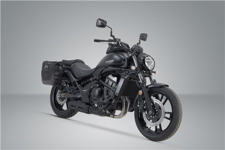 Legend Gear side bag system LC Black Edition Kawasaki Vulcan S (16-).