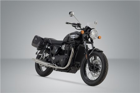 Legend Gear side bag system LC Triumph Bonneville / T100 (04-16).