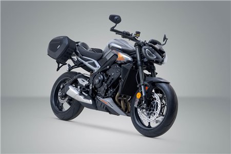 PRO BLAZE H saddlebag set Black. Triumph Street Triple 765 (19-).