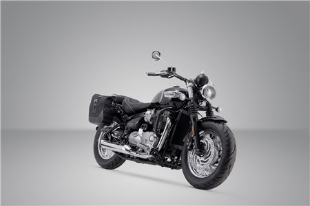 Legend Gear side bag system LC Black Edition Triumph Bonneville Speedmaster (18-).