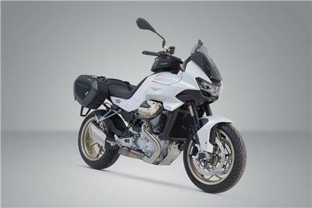 PRO BLAZE saddlebag set Black. Moto Guzzi V100 Mandello/S, Stelvio.