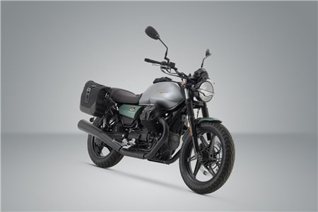 Legend Gear side bag system LC Black Edition Moto Guzzi V7 IV Special / Stone (20-).
