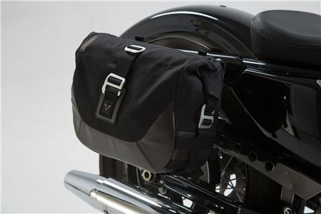 Legend Gear side bag system LC Black Edition Harley-Davidson Sportster models (04-).