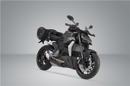 PRO BLAZE H saddlebag set Black. Ducati Streetfighter V2 (21-).