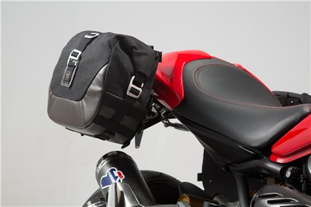 Legend Gear side bag system LC Black Edition Ducati Monster 797 (16-).