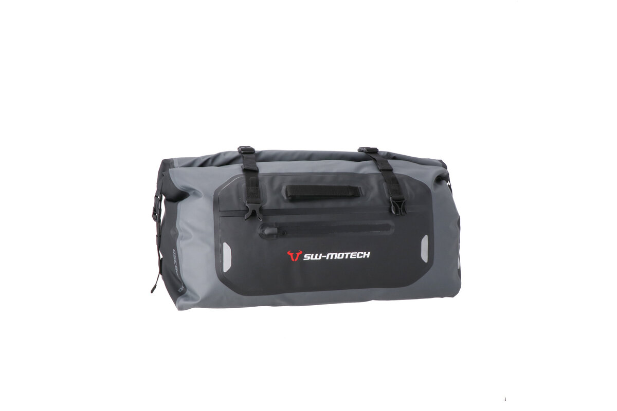 Drybag 350 tail bag 35 l. Grey/black. Waterproof.