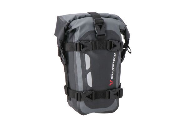 Drybag 80 tail bag 8 l Grey/black Waterproof