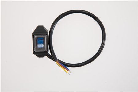 EVO high beam switch for cockpit For high beam. Bright blue.