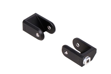 Mounting kit for ION footrest Black. XRV650/750 (87-03) XL600V (87-99) CRF1000