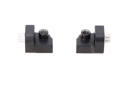 Mounting kit for EVO footrest Black. Yamaha T?n?r? 700 Modelle (19-).
