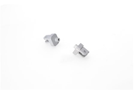 Mounting kit for EVO footrests Silver Yamaha Tracer 9 (20-)