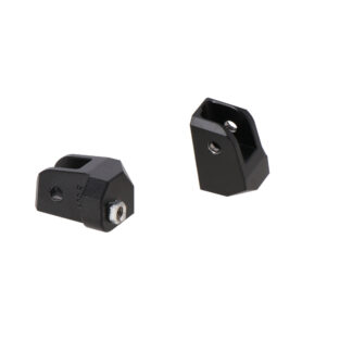 Mounting kit for ION footrest Black. BMW R 1200 GS  R 1250 GS  R 1300 GS.