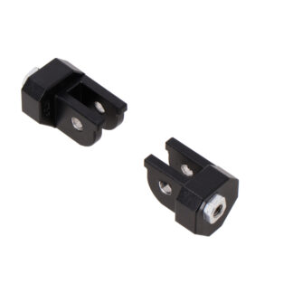 Mounting kit for ION footrest Black. BMW R1200/R1250  RE Himalayan (21-).