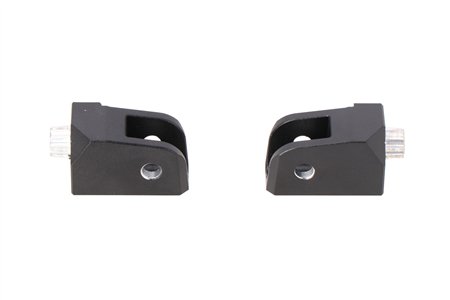 Mounting kit for EVO footrest Black. BMW R 1200 GS, R 1250 GS, R 1300 GS.
