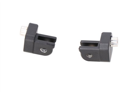 Mounting kit for EVO footrest Black. Triumph Tiger 660 (21-).