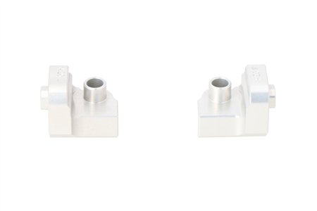 Mounting kit for ION footrest Silver. Aprilia Tuareg 660 (21-).