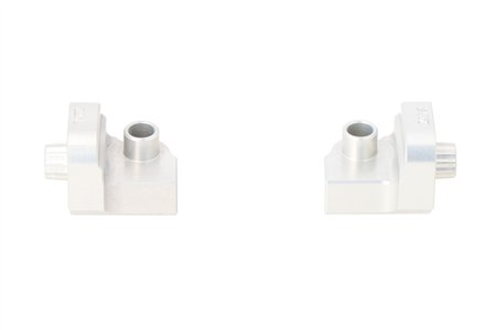 Mounting kit for EVO footrest Silver. Aprilia Tuareg 660 (21-).