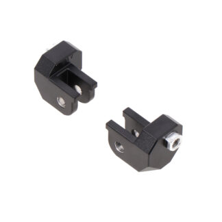 Mounting kit for ION footrest Black. Bike-specific.