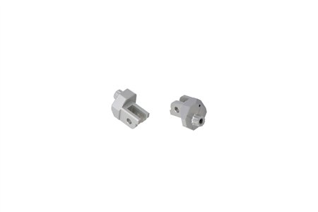 Mounting kit for EVO footrest Silver. Harley-Davidson Pan America (21-).