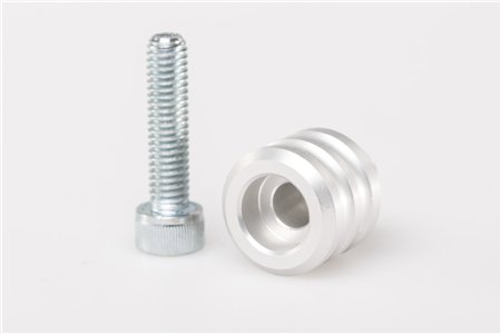 Extension for gear lever 15 mm extension. Silver. Universal.