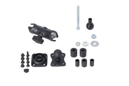 GPS mount kit for head tube with T-Lock For e 12,5-25 mm 1" ball, socket arm, T-Lock
