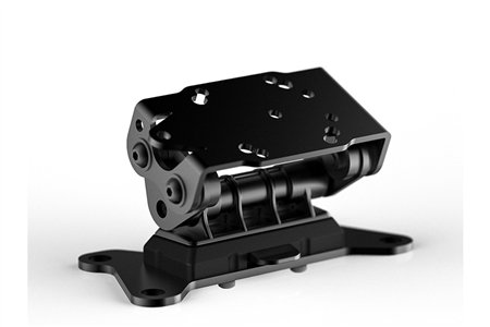 GPS mount for handlebar Black Kawasaki GTR 1400 (07-)