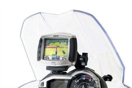 GPS mount for cockpit Black Triumph Tiger 800/800 XC, XR (10-17)