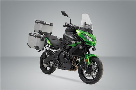 Adventure set Luggage Silver. Kawasaki Versys 650 (14-).