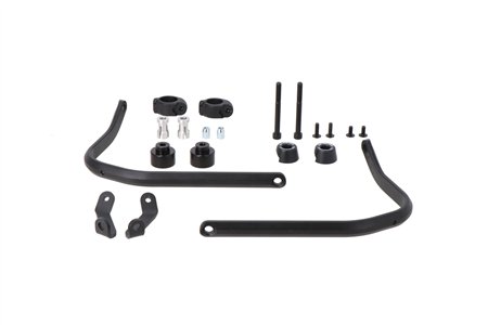 Handguard mounting kit Black. Honda CB500X (18-), NX500 (23-).