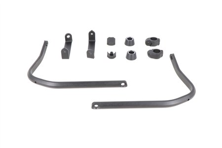 Handguard mounting kit Black. R 1250 GS/Adv. (18-), F 800/900 GS (23-).